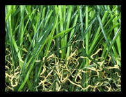PE PP Landscaping Artificial Grass For Wall Decoration Outdoor Balcony  straight curly yarn